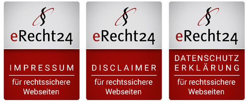 eRecht24 Rechtssichere Websites Logos